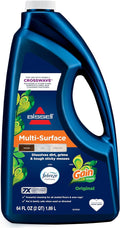 Bissell® Multi-Surface with Febreze + Gain, 34451, 64 oz, Safe of Sealed Hard Floors and Area Rugs, Dissolves Dirt, Grime, and Tough Sticky Messes, Febreze Original Gain Scent