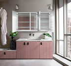 Krugg Medicine Cabinet | Recess or Surface Mount | Blum Hinge 170 Degree Soft Close| (60"x36")