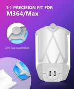 4 Pack Refill Cartridges, 2025 Upgraded High-Stick Refills, Compatible with Indoor Light M364 & Max, Easy to Replace