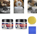 Magical Nano-Technology Stainless Steel Cleaning Paste, Stainless Steel Clean Wax, Stainless Steel Cleaning Wax, Stainless Steel Cleaner and Polish, Metal Polish Paste (2Pcs)