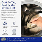 The Clean People Laundry Detergent Pods - Hypoallergenic Laundry Pods - Ultra Concentrated, Recyclable Packaging, Stain Fighting - Fresh Scent, 192 Pack