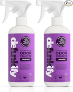 Odor Remover Spray, 32oz. 'Lavender' Essential Oil Shoe Deodorizer, Odor Eliminator for Strong Odors on Activewear. ProvenSafe™ Fabric Freshener Spray, Deodorizer for Kids & Sensitive Gear