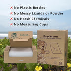 Laundry Detergent Sheets, 100 loads (50 sheets) - Eco friendly, liquid free, certified biodegradable, ultra premium concentrated detergent sheets - travel friendly