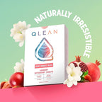 QLEAN Laundry Detergent Sheets (Travel Size 40 Loads) – Travel Laundry Detergent Sheets, Eco-Friendly Laundry Soap, HE & Standard Washer Safe, Stain Remover, Skin-Friendly - Ruby Sunset Bliss