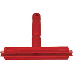 Vikan 77114 Squeegee,Ultra Hygiene,Dbl Blade,Hand,10",Red
