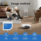 Floor Cleaning Solution Compatible with Dreame Cleaning Solution, Multi-Surface Original Flavor L10 Ultra Detergent, Compatible with L10s Ultra Robot Vacuum (10.52 Fl Oz) (1 Bottle)