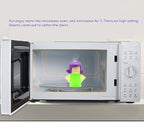 Angry Mom Microwave Oven Cleaner Tool, Angry Mama Microwave Steam Cleaner, Cleaning with Vinegar and Water, Cleaner for Microwave Oven Kitchen Office Chemical Free, Steams From Head