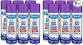 Sprayway Glass Cleaner Lavender Scent Foaming Aerosol Spray, 19oz, Ammonia-Free, Streakless, Fast-Acting | Cleans & Polishes Glass Surfaces | Removes Fingerprints, Dust, Dirt, 6 Count (Pack of 2)