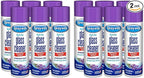 Sprayway Glass Cleaner Lavender Scent Foaming Aerosol Spray, 19oz, Ammonia-Free, Streakless, Fast-Acting | Cleans & Polishes Glass Surfaces | Removes Fingerprints, Dust, Dirt, 6 Count (Pack of 2)