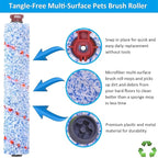 for Bissell CrossWave Vacuum Cleaner Replacement Parts 2 Pack 1868 Bissell CrossWave Multi-Surface Brush Rolls Tangle-Free+ 2 Pack 1866 Replacement Vacuum Filters Part 1608683 1608684 1613568