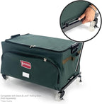 TreeKeeper Stack & Lock™ Storage Rolling Base Locking Caster Wheels for Stack and Lock System Christmas Storage Bags