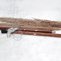 Deluxe Walking Sticks | Rosewood Crafted Cane with Solid Brass Chrome Decorative Bars | Nagina International