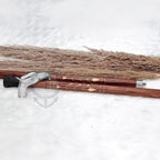 Deluxe Walking Sticks | Rosewood Crafted Cane with Solid Brass Chrome Decorative Bars | Nagina International