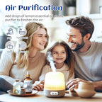 HIQILI Lemon Essential Oil, Household Cleaning, Air Purification, Skin Care, Can be Added to Cleansers, Sprays, Body Lotions Use - 3.38 Fl Oz/100ML