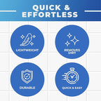 Electric Stand-Up Lightweight Grout Cleaning Machine – Easy-to-Use Tile Grout Cleaner for Deep Cleaning Kitchen Floors, Bathrooms & Tile Surfaces | Powerful Electric Floor Scrubber Tool (Original)