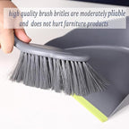 Dust pan Broom Dustpan Brush - Dust Pans with Brush, Dustpan and Brush Set, Handheld Broom and Dustpan Set are Used to Clean Kitchens, Floors, Tables, and Animal Cages.