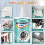 Mold Remover Gel Household Mold Mildew Cleaner for Washing Machine Sealant Tiles Grout Bathroom Cleaning Home Kitchen Sinks Cleaning (10 FL OZ)