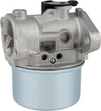 799868 Carburetor for Briggs and Stratton 498170 498254 497314 6.5HP 6.75 HP Engine Carb for Craftsman Lawn Mower Weed Wacker Splitter with Air Filter Cleaner Base