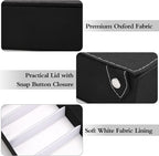 8-Slot Eyeglass Case Organizer - Stylish Storage for Sunglasses & Glasses, Ideal for Home Use & Eyewear Collectors
