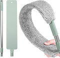 Retractable Gap Dust Cleaner – Extendable Microfiber Duster with Bendable & Removable Head, Washable Dusting Brush for Home, Kitchen, Car & Hard-to-Reach Areas (2)