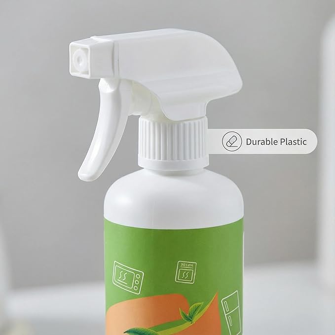 2026 New Electrolyzed Ion Kitchen Cleaner Spray,Multi-purpose Kitchen Cleaner Spray,Kitchen Appliance Cleaner, Clean up Kitchen Oil Stains for Hold, Oven, Stove, Range Hood (1)