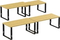 Kitchen Cabinet Organization Shelf，Set of 2 Height Adjustable Storage Racks，Stackable，Expandable，Countertop Shelves Organizer，Pantry Shelving(2PACKS/Large/Black)