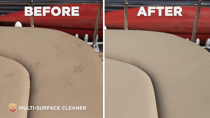 303 Products Multi-Surface Cleaner - Safely Cleans All Water Safe Surfaces - Ultimate Cleaning Power - Rinses Residue Free - Recommended By Sunbrella, 32 fl. oz. (30207)