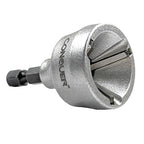 CONQUER HSS Deburring Chamfer Tool for Metal – External Burr Remover Drill Bit 1/8"–3/4", Thread Repair & Countersink Bit for Stainless Steel, Aluminum, Copper