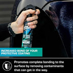 Ethos Detox - Ceramic Coating Prep Spray, Panel Wipe, Glass Cleaner - Prep Ceramic Coating, Wax, or Sealant - Multi-Purpose Formula - Leaves Nothing But the Shine