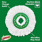 Libman Tornado Spin Mop Refills - Case of 4
