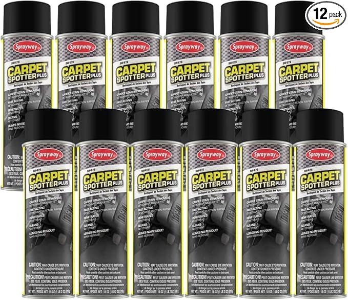 SW676-12PK Carpet Spotter Cleaner, Net 18 Oz., Pack of 12