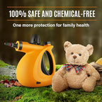 Steam Cleaner, Portable Multi-Surface Handheld Steam Cleaner for Home Use with 11 Accessories, All Natural Continuous Steam, Steamer for Deep Cleaning Tile, Grout, Window, Couch, Car, Bathroom,Kitchen