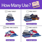 CLEARALIF Laundry Detergent Sheets, Lavender,Up to 480 Loads - Great For Travel,Apartments, Dorms,Laundry Detergent Strips Eco Friendly & Hypoallergenic (Pack of 3)