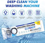 Washing Machine Cleaner Powder Deodorizer 12 Pack， For Deep Descaling, Cleaning Front-Loading & Top-Loading Washing Machine Drum Interiors And Drum Seal, Septic Tank Safe - 12 Month Supply