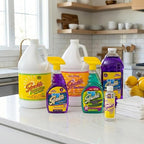 Sparkle Ammonia-Free Glass Cleaner Refill, Heavy Duty Streak-Free Window & Mirror Cleaner Spray, Original Formula, 2L Bottle (Pack of 6)