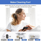Phone Cleaning Kit for iPhone Cleaner,12 in 1 Port Cleaner Repair & Restore Tool for AirPod iPhone 16 15 14 Pro Max iPad Samsung etc,Phone Cleaning kit for Lightning and USB C Charging Port, Cables