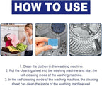 Washing Machine Cleaner Powder, 2025 Best Deep Clean for Front or Top Load Washers, Inside Drum and Laundry Tub Seal, HE Washer Cleaning Solution for Long-Removes Odor (12)