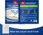 Home Times Carpet Cleaning Wet Wipes, Pet Lifting Pads + Oxy for Stain Removal on Carpet & Area Rug Cleaning, 10 Count(Pack of 1)