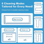 Taiwan Window Cleaning Robot RS7 Plus - Front & Back Dual Jets, Compatible with Wet Pad, 4300PA Suction, Edge Detection, Edge Cleaning Mode