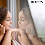 HOPE'S Perfect Glass Cleaner Spray Refill, Streak-Free, Ammonia-Free Window, Mirror, Screen, Tinted Glass, and Shower Door Cleaner, Indoor and Outdoor Glass Surfaces, 67.6 Ounce, Pack of 6