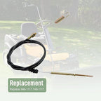 Clutch Cable Fit for Cub Cadet RT65H RT65 RT65E RT65ES FT24 Tillers Replace 946-1117 746-1117
