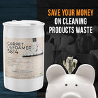 Carpet Defoamer 5814 -Foam Suppressant for Deep Rug Cleaner Machine & Floor Covering Shampooer for a Heavy-Duty Carpet Cleaner Solution, Neutral Non-Corrosive Silicone Emulsion 55 Gallon