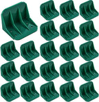 Taiyin 25 Pack Large Snow Guards for Metal Roofs 4 x 3 x 3 Inch Jumbo Ice Guard Snow Stops for Prevent Sliding, Without Screws or Adhesive (Green)