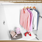 Tandefio Chrome Closet Rod 92 Inch with Oval Closet Rod 6 End Supports for Laundry Room Hanging Clothes Waterproof Shower for Curtains(Silver,6 Sets)