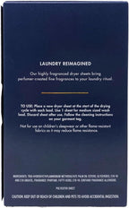 Bath & Body Works Mahogany Teakwood Fabric Care Dryer Sheets - Box of 40 sheets - with a Natural Oats Sample Soap