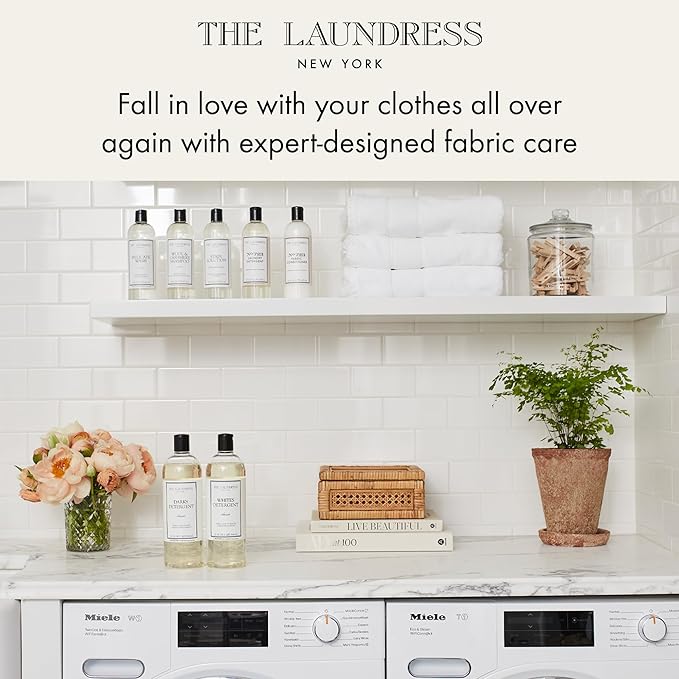 The Laundress Isle Fabric Conditioner, Soften Fabrics, Reduces Static, Concentrated Fabric Softener Liquid, Isle Scent, 32 Fl Oz