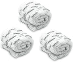 ITTAHO 3 Pack Microfiber Pads Replacements for Window Squeegee Set, Window Cleaner Kit, Professional Scrubber Refill Sleeve - 11 Inch
