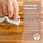 Specialist Board Cutting Board Cleaning Kit by the Block & Board Company | Food Grade Soap & Oil | Cleans & Restores Wood, Butcher Block, Countertop & Utensils | 2 Piece Set