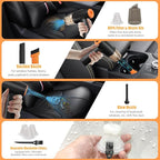 Handheld Car Vacuum Cleaner Cordless, 9000Pa Vacuum and Air Duster, Mini Car Vacuum Portable Cordless with 6000mAh Battery, 3 Filters, Storage Bag - Ideal for Home, Office