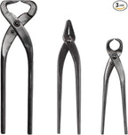 BambooMN Bonsai 3 Piece Set, Trunk Splitter, Jin Pliers, and Root Cutter, Bonsai Trimming, Beginner Friendly - 1 Set